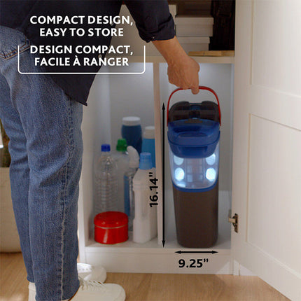 H2prO compact upright storage