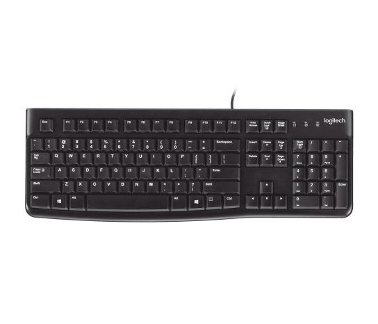 Logitech K120 USB Keyboard — English US QWERTY